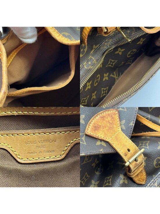Louis Vuitton Monogram Montsouris Backpack Brown main image 8